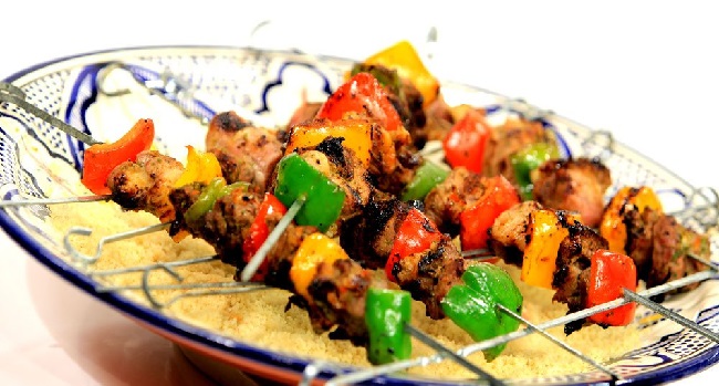 Brochettes à la Marocaine