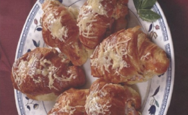 Croissants aux légumes confits