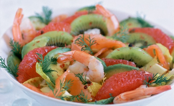 Salade aux kiwis